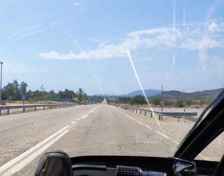 Endless straight roads