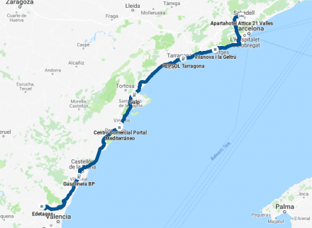 TDE2019 - Day 5 GPS track