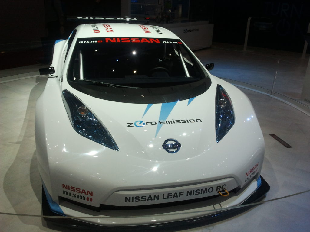 electric racing machine - nissan leaf rc