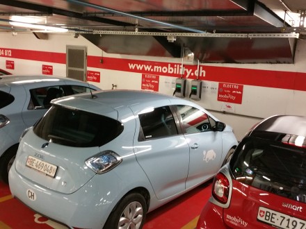 Electric car sharing