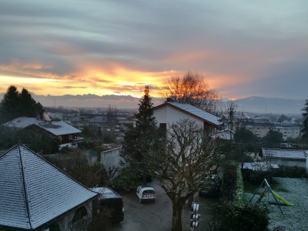 French Alps, from my hotel room
