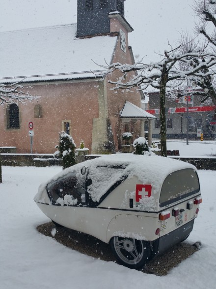 Finally, snow