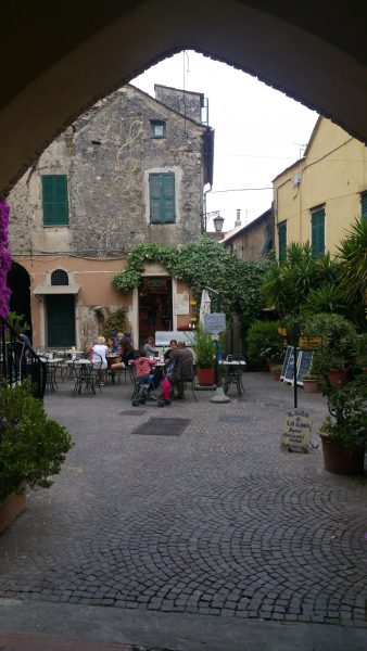 Cervo city entrance