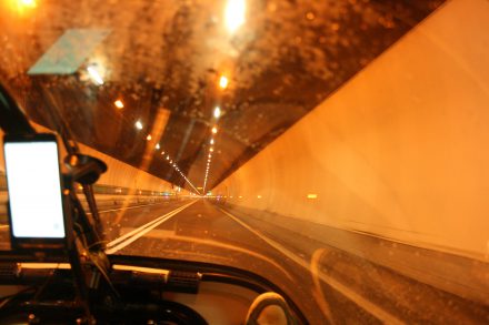 Mont Blanc tunnel - 11km of this!