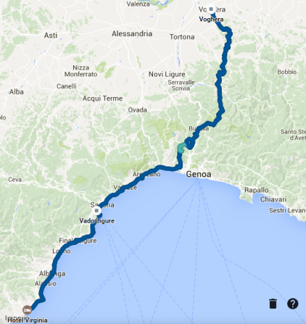 TDAF2016 - Day 7 GPS track