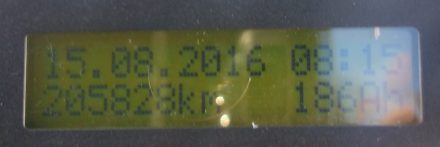 One weeks' driving...