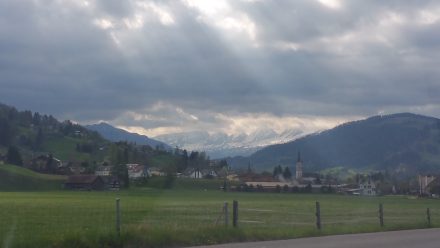 The sleeping dragon - Churfirsten mountain range