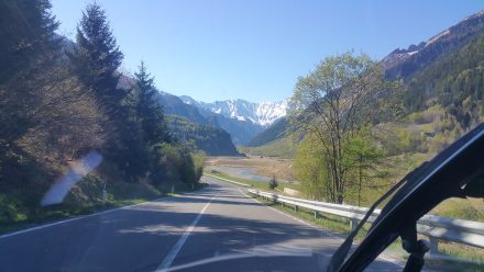 Driving towards Tirano