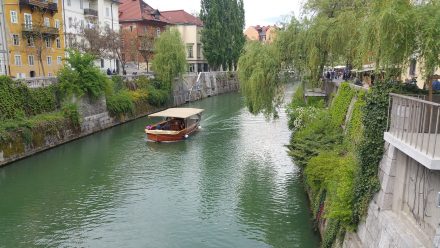 Canal running through the city centre