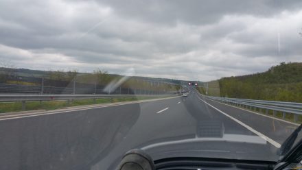 We start our 190 km trip to Budapest