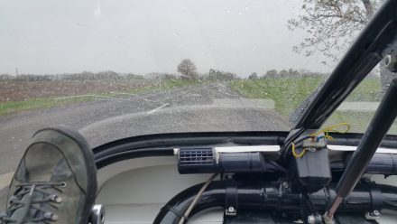 Wind and rain sideways
