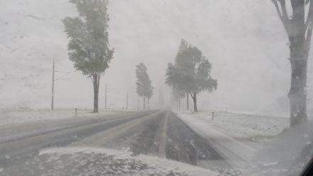 Wind, snow - unbelievable weather conditions in Austria