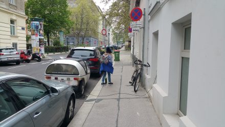 Creative charging setup in Vienna
