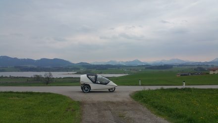 Skirting along the mountains towards Salzburg