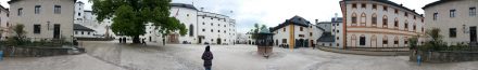 Salzburg castle - we're nearly the only ones here