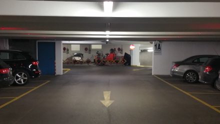 A very exclusive parking spot in Salzburg
