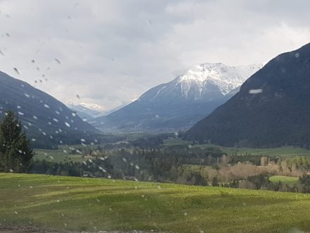 Early morning view towards Stanzach - We're not going there...