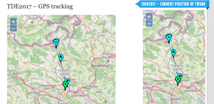 New position tracking page