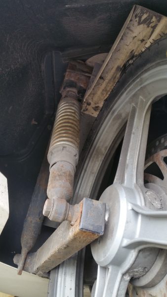 Suspicious brown coloring at the end