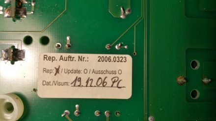 The board already had been repaired ... 11 years ago