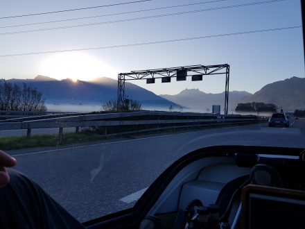 Sun is rising - this will be a perfect day!