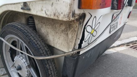 Spaceframe moved back by 2cm and crushed battery bay