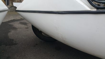 Anything not broken is badly scratched