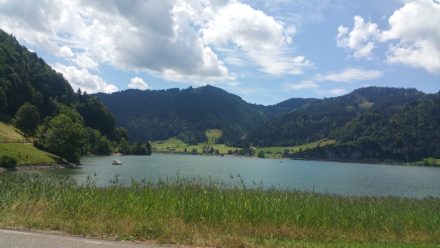 Lake Sihl - high above Zurich