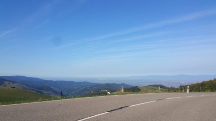 France in the background - time to recuperate