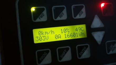 16.6kWh capacity left