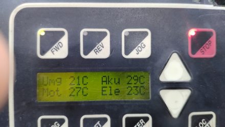 Early morning check - all temperatures still nominal