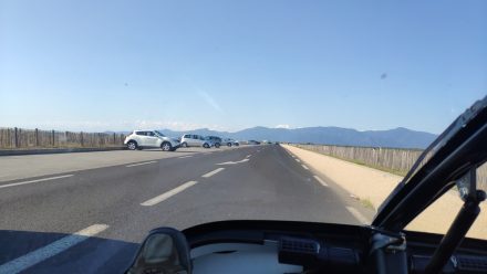 The mountains are coming closer!