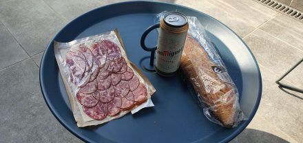 My typical Spanish mid-afternoon snack