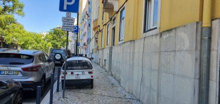 Street charging in Lisbon
